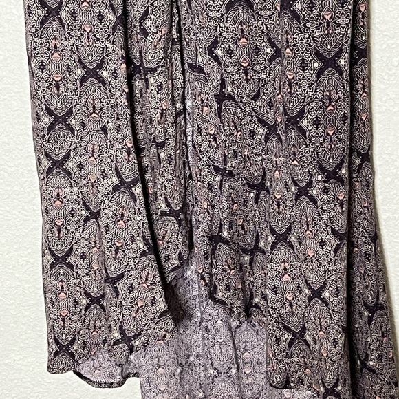 Le Lis Rayon Button Down Front Skirt Sz Small - Picture 3 of 8